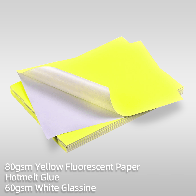 Yellow Fluorescent Paper Hotmelt Glue