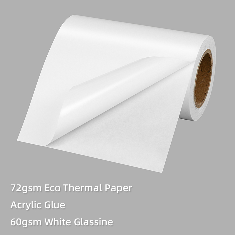 HCH-SH7260 Thermal Paper Self-adhesive Paper Jumbo Roll