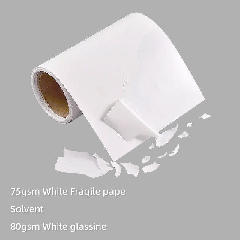 HCH-FG7580 White Fragile Paper